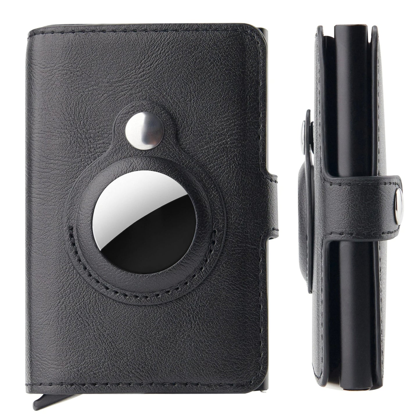 المحفظة الذكية ـ محفظة اير تاغ لون سواد اليل