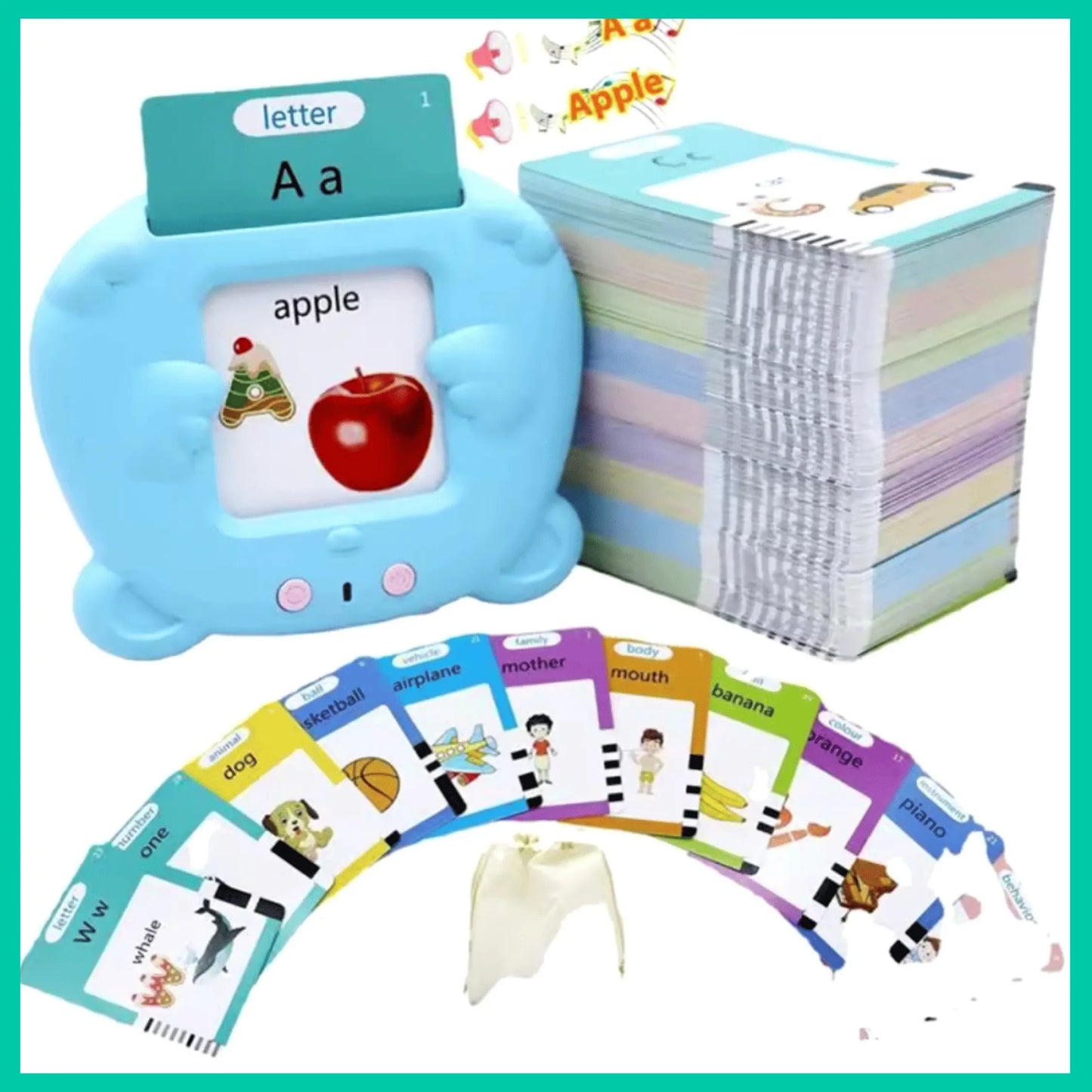 لعبة البطاقات لتعليم اللغة الإنجليزية