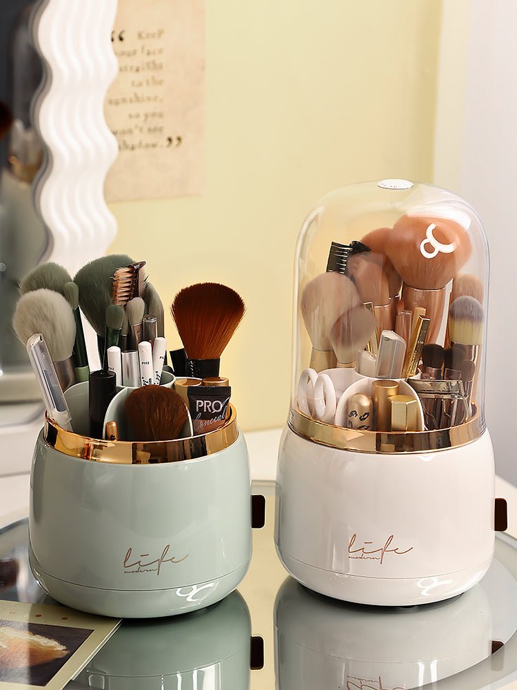 علبة تخزين فرش المكياج المميزة - Makfool