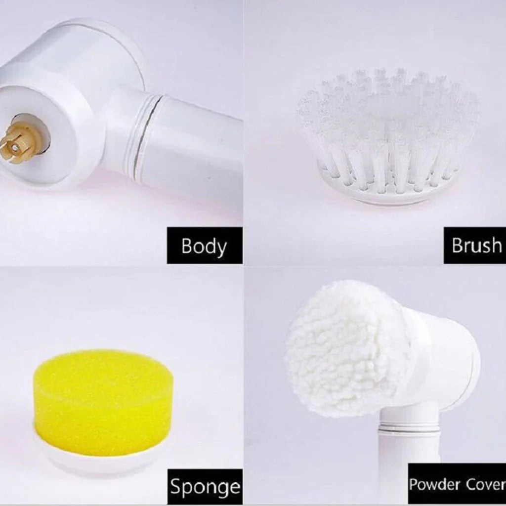 فرشاة التنظيف الكهربائية المميزة 3في1 - Makfool