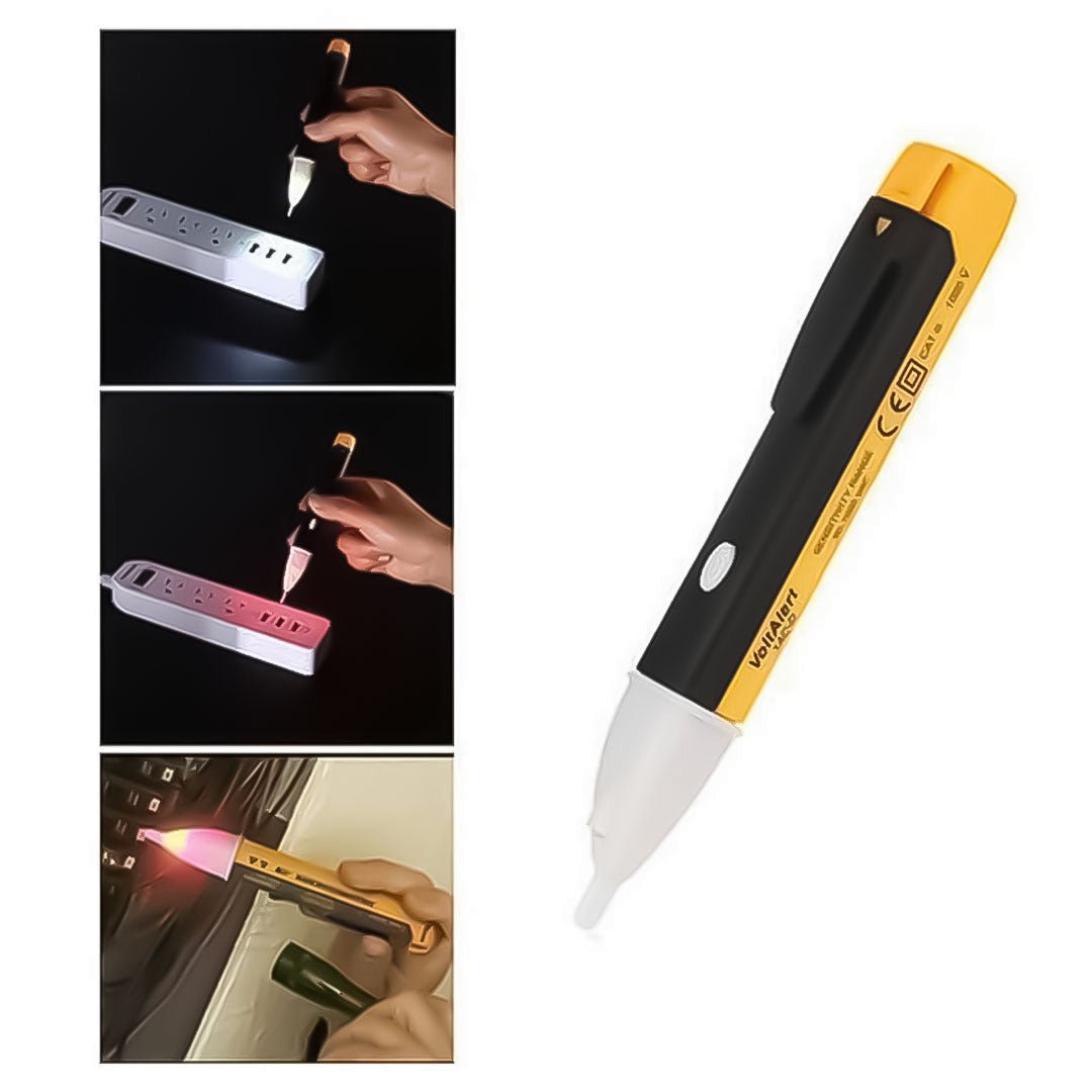 قلم فاحص للتيار الكهربائي مع تنيبه صوتي - Makfool