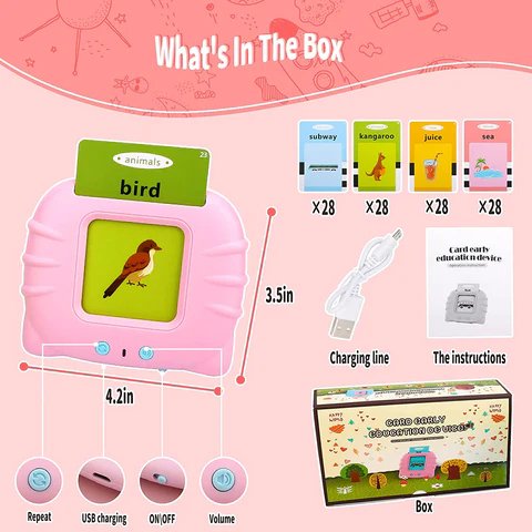 لعبة بطاقات التعليم المبكر - Makfool