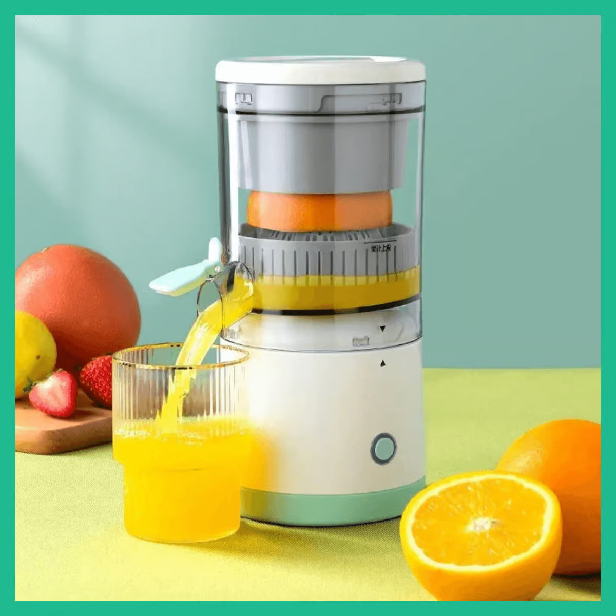 عصارة الفواكه الكهربائية اللاسلكية 400 مل (اصلية ومكفولة)