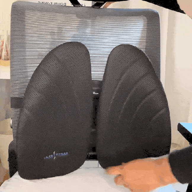 وسادة دعم الظهر وتصحيح وضعية الجلوس