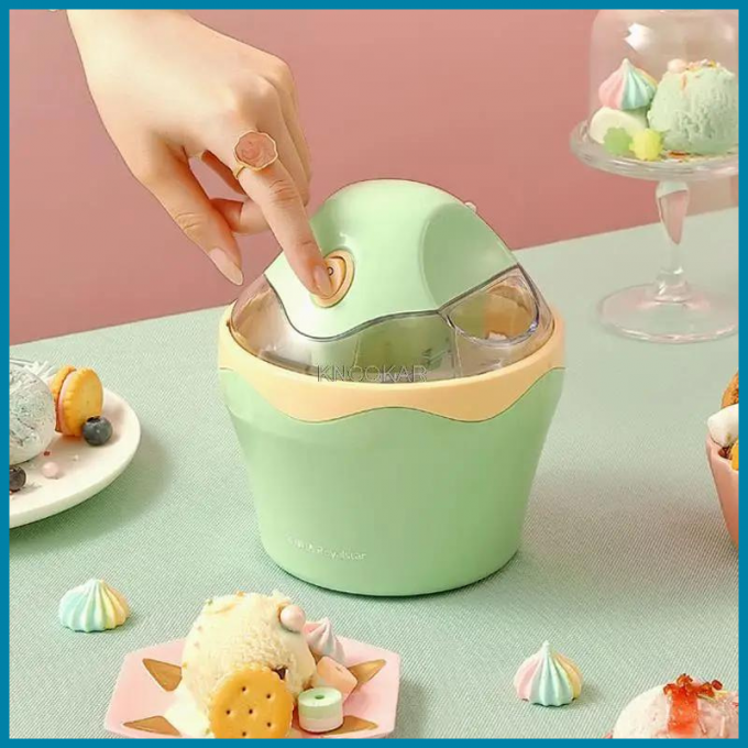 ألة صنع الأيسكريم في البيت و بكل النكهات - مكفولة عامين