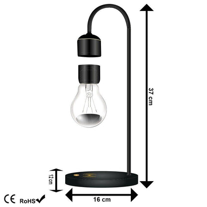 المصباح الكهربائي العائم مع شاحن هاتف لاسلكي - Makfool