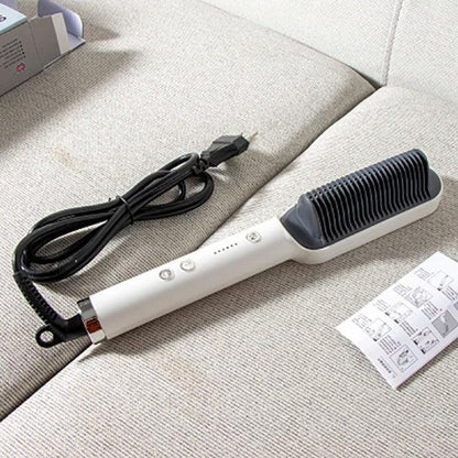 المشط الحراري لتسريح و تنعيم الشعر - Makfool