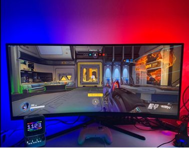 ضوء الled التفاعلي للشاشات والجيمنج - Makfool