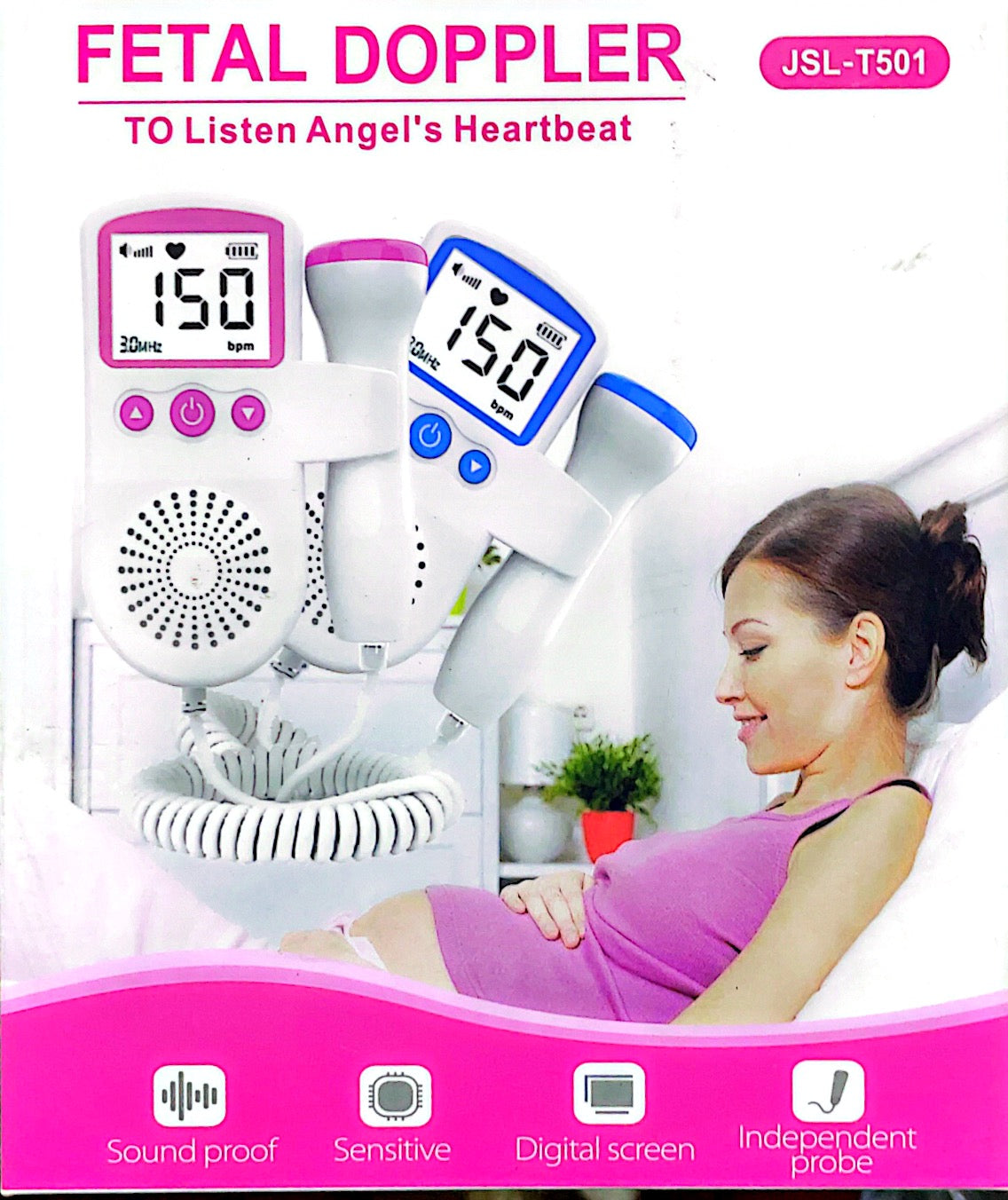 جهاز مراقبة معدل نبضات القلب الجنين 3 ميجاهرتز 2024