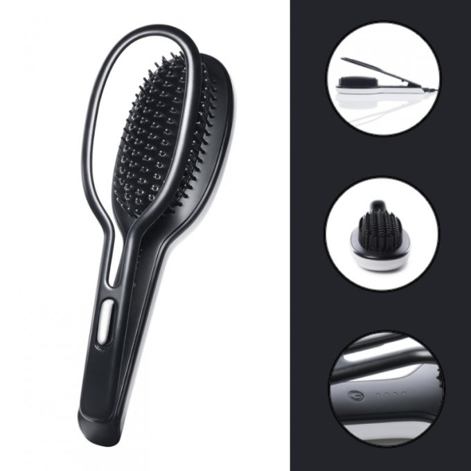 fb فرشاة تصفيف الشعر الكهربائية من السيراميك | GLOSSY - Makfool