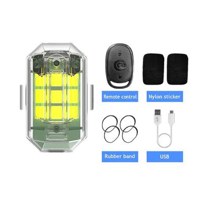 فلاشر السيارات 7ألوان مع ريموت تحكم LED™ (إشتري حبه والثانيه مجاناً)UAE - Makfool