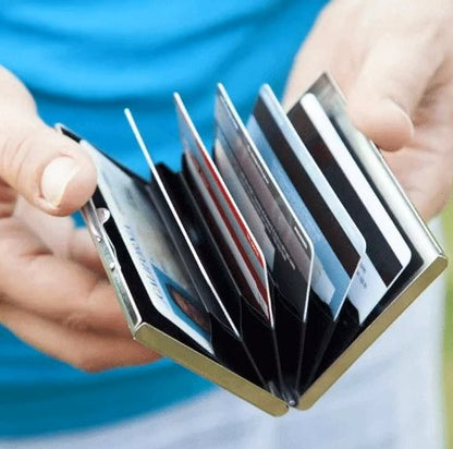 حافظة بطاقات ستانليس مميزة - Makfool