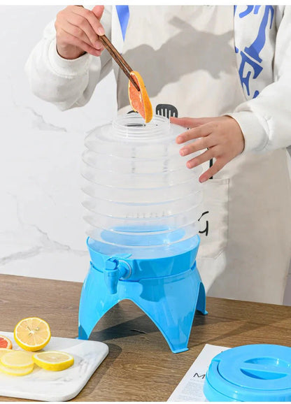 حافظ مشروبات الماء والعصير القابل للطي - Makfool