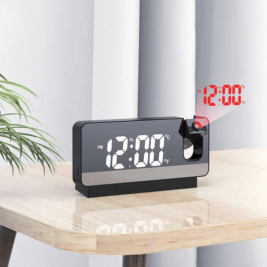 HoloClock ® ساعة التنبيه مع البروجيكتور - Gulf.Shop