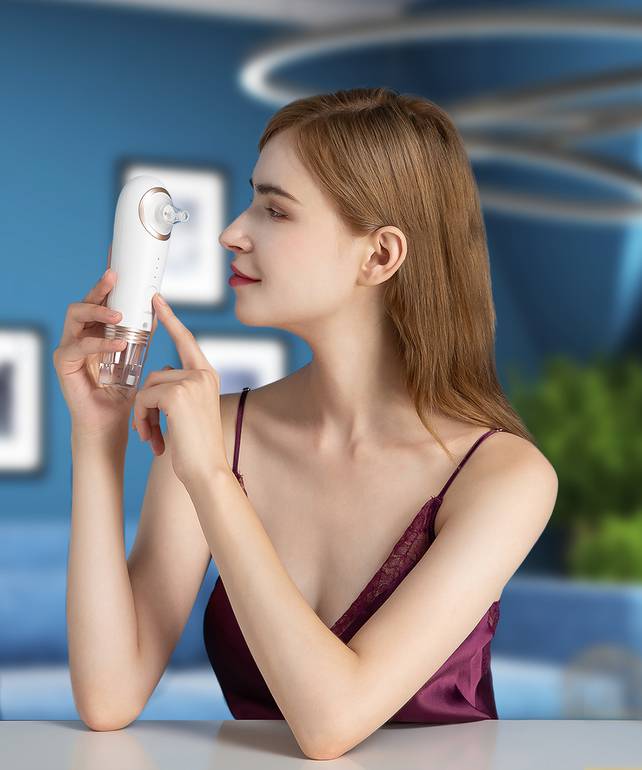 جهاز الهيدرافيشيال المنزلي للعناية بالوجه وتنظيف البشرة - Makfool