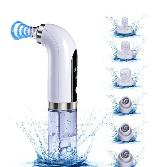 جهاز تنظيف الوجه من الرؤوس السوداء وتطهر المسام - Makfool