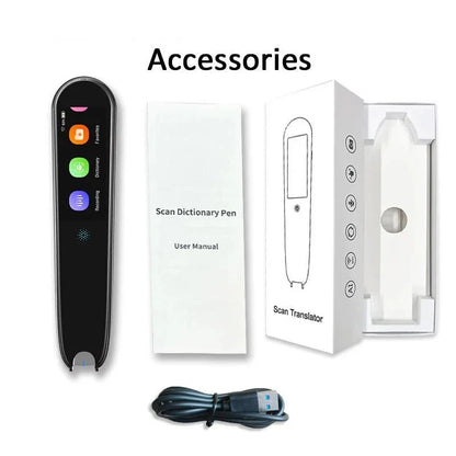 قلم الترجمة الذكي يعمل بالصوت والمسح الضوئي للنص - Makfool