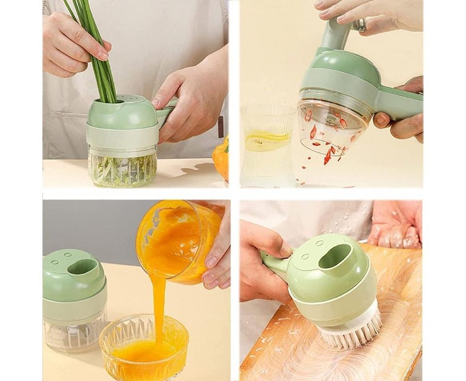 قطاعة الخضار الذكية 4 في 1 - Makfool