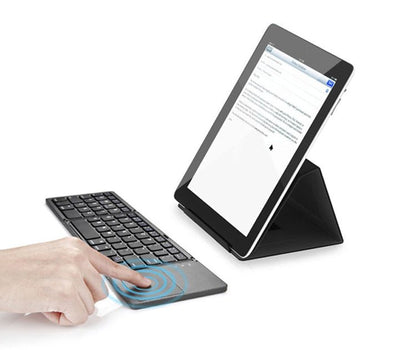 كيبورد بلوتوث لاسلكي قابل للطي uae - Makfool