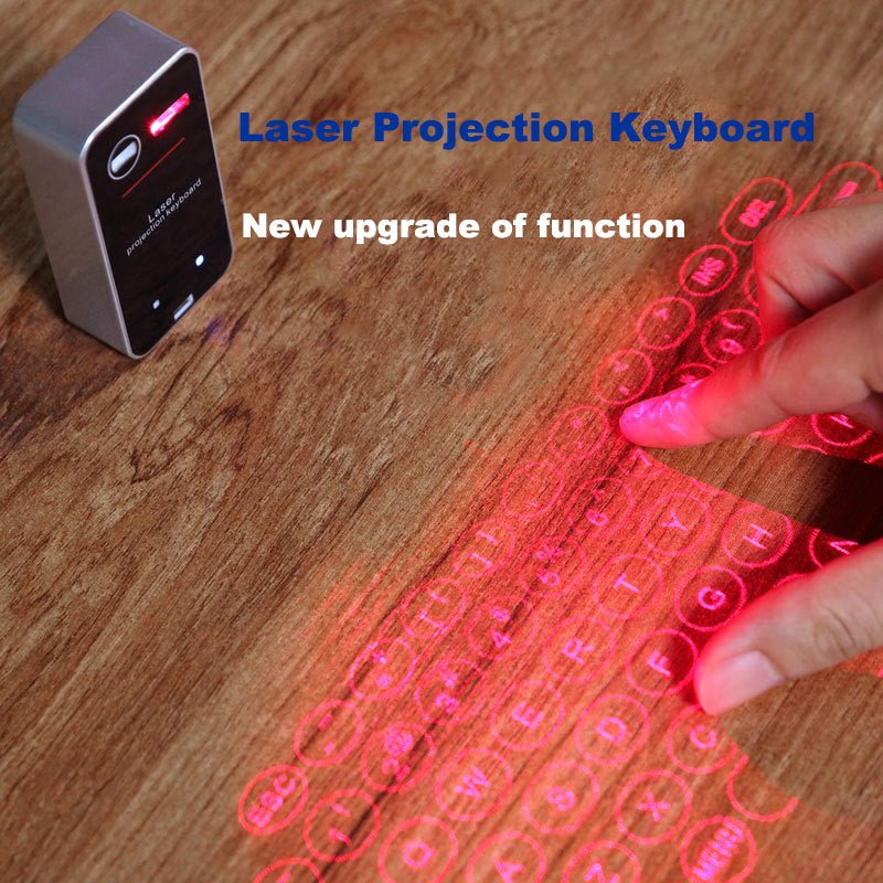 لوحة مفاتيح ليزر لاسلكية محمولة مميزة - Makfool