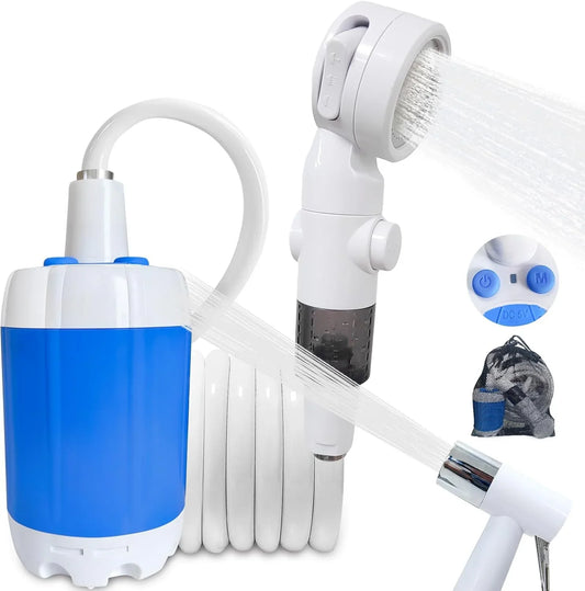 مضخة دش محمولة - للرحلات والسفر