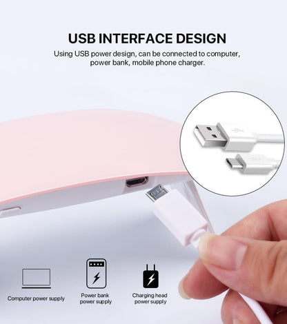 مجفف الاضافر الصغير المميز - Makfool