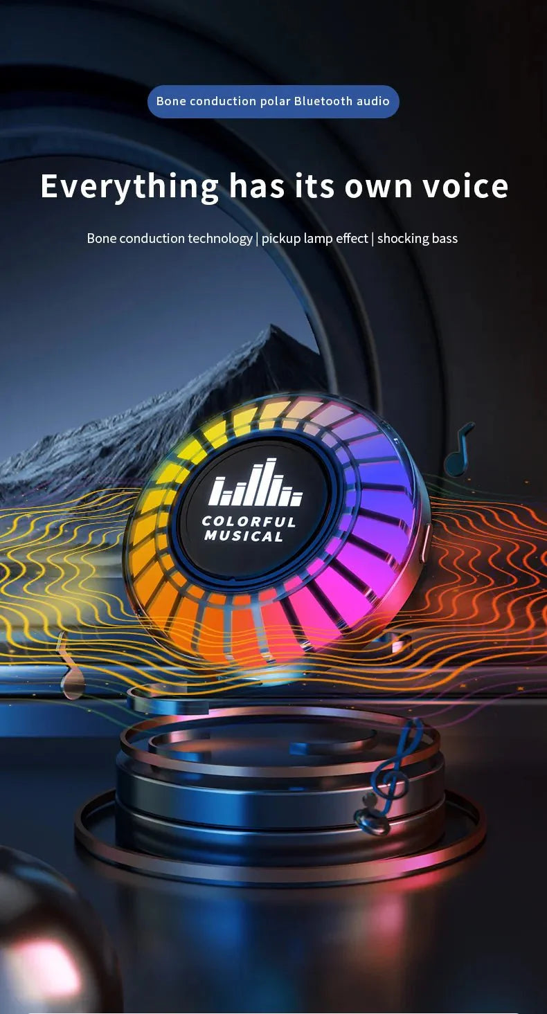 مكبر صوت قووي مع اضاءة - Makfool