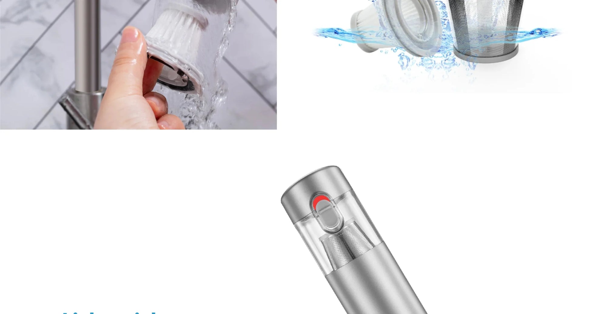 مكنسة محمولة 3 في 1 - Makfool