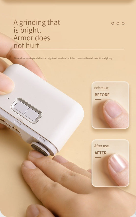 مقص أظافر كهربائي 2 في 1 - Makfool