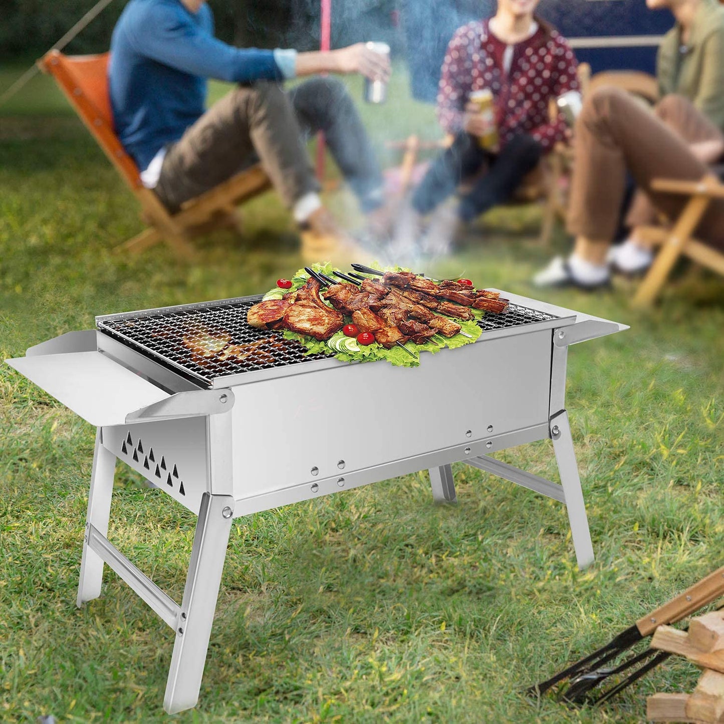 منقل الشواء المتنقل - Makfool