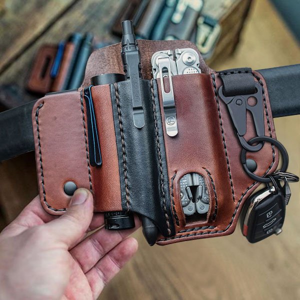 منظمة الجيوب الجلدية متعددة الوظائف المميزة - Makfool