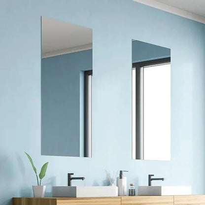 مرآة ملصقه للجدار ذاتية اللصق - Makfool