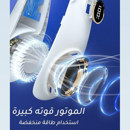 مروحة العنق القابلة للشحن المميزة - Makfool