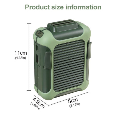 مروحة رقبة وخصر صغيرة مميزة - Makfool