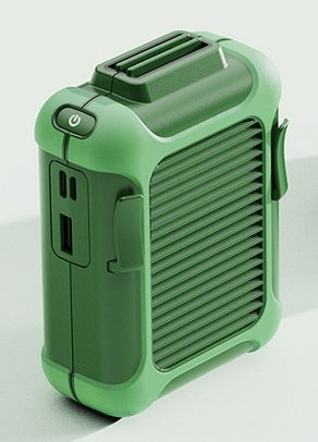 مروحة رقبة وخصر صغيرة مميزة - Makfool