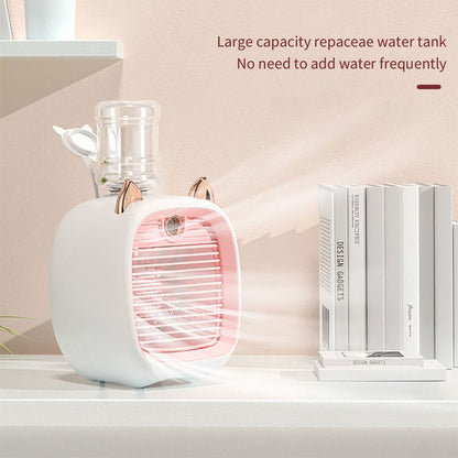 مروحة تبريد الهواء الصغيرة المحمولة المميزة - Makfool