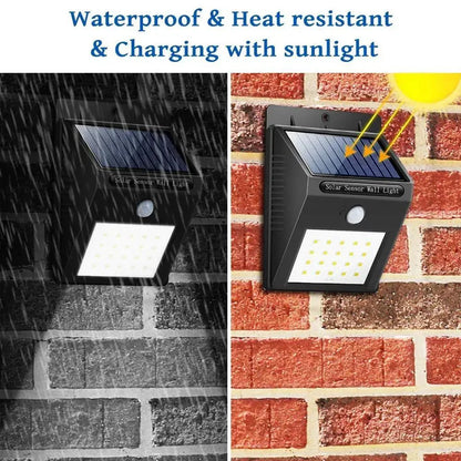 مصباح يعمل بالطاقة الشمسية مقاوم للماء (6 قطع) uae - Makfool