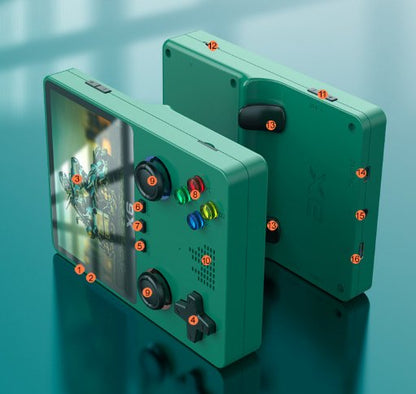 وحدة تحكم ألعاب محمولة باليد مميزة - Makfool