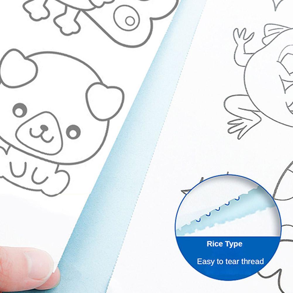 رول أوراق التلوين اللاصق العجيب (عدد 2) - Makfool