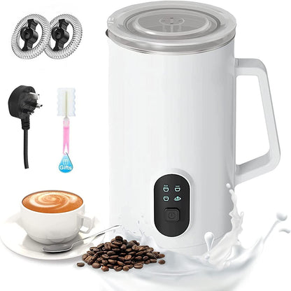 صانع رغوة الحليب الكهربائي 4 في 1 - Makfool