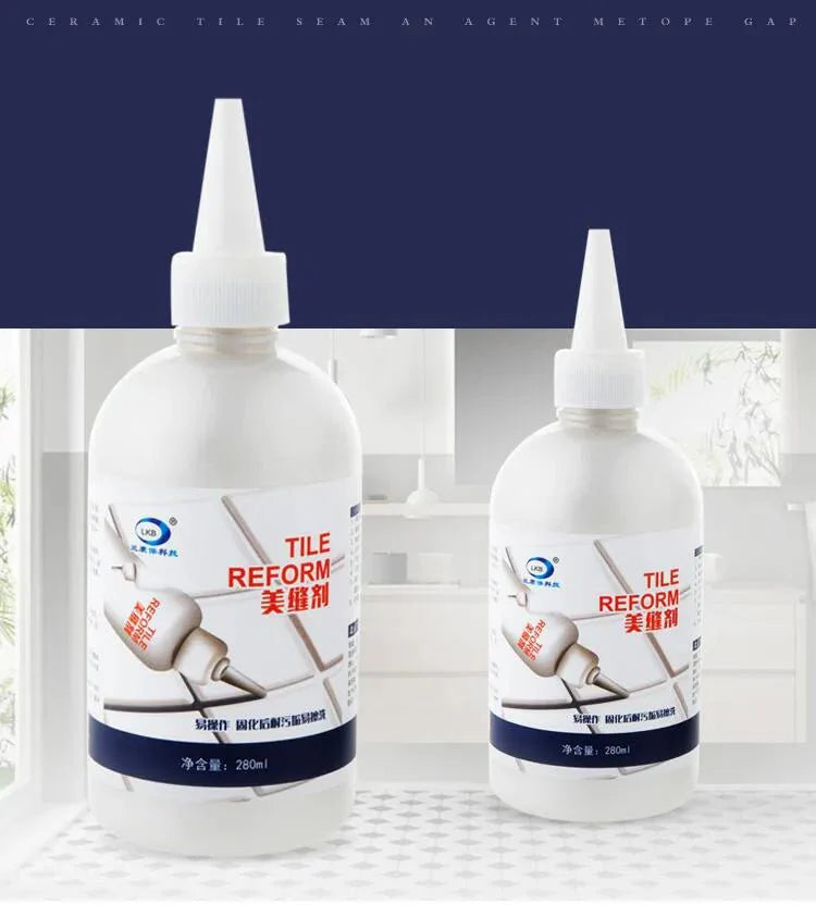 sn 2023 سائل إصلاح فراغات البلاط (عبوة والثانية مجاناً) - Makfool