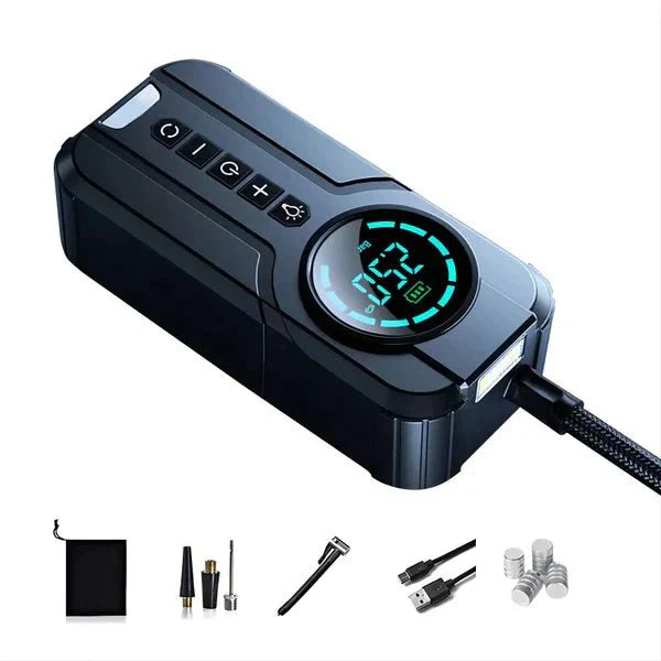 UAE منفاخ هواء لنفخ اطارات السيارة 4 في 1 - Makfool